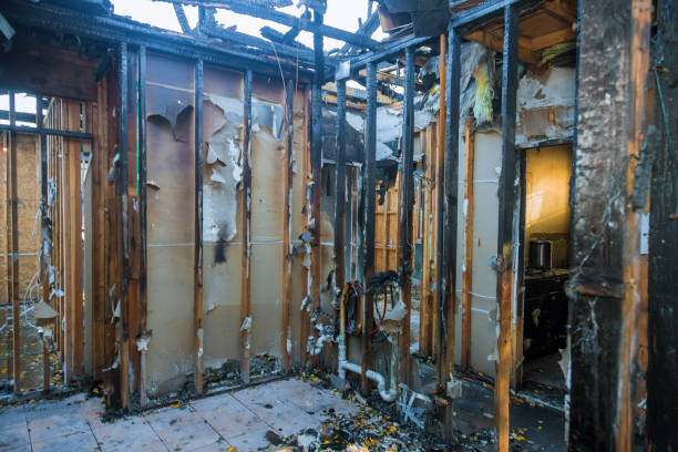 Professional Soot Cleanup technician working in Meyersdale, PA